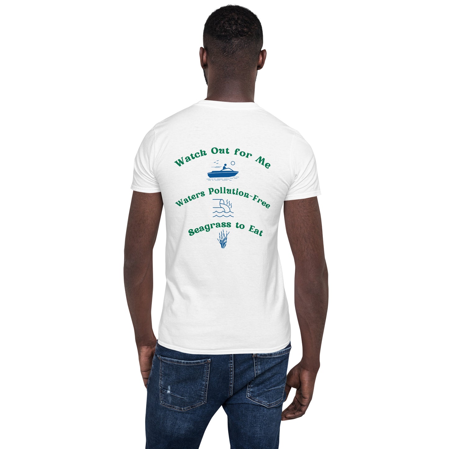 Protect the Manatees Short-Sleeve Unisex Graphic T-Shirt