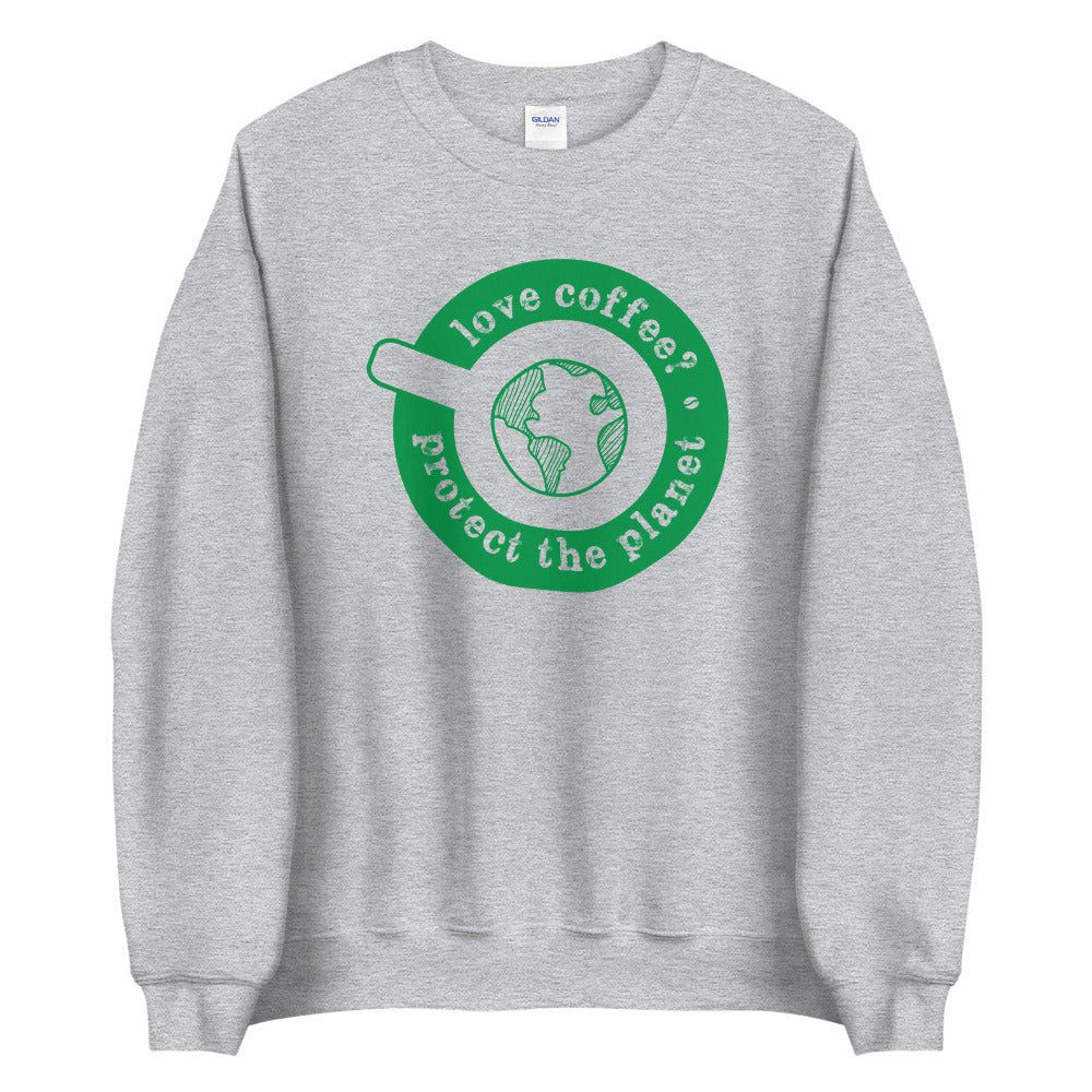 Coffee Lover Adult Crewneck Sweatshirt