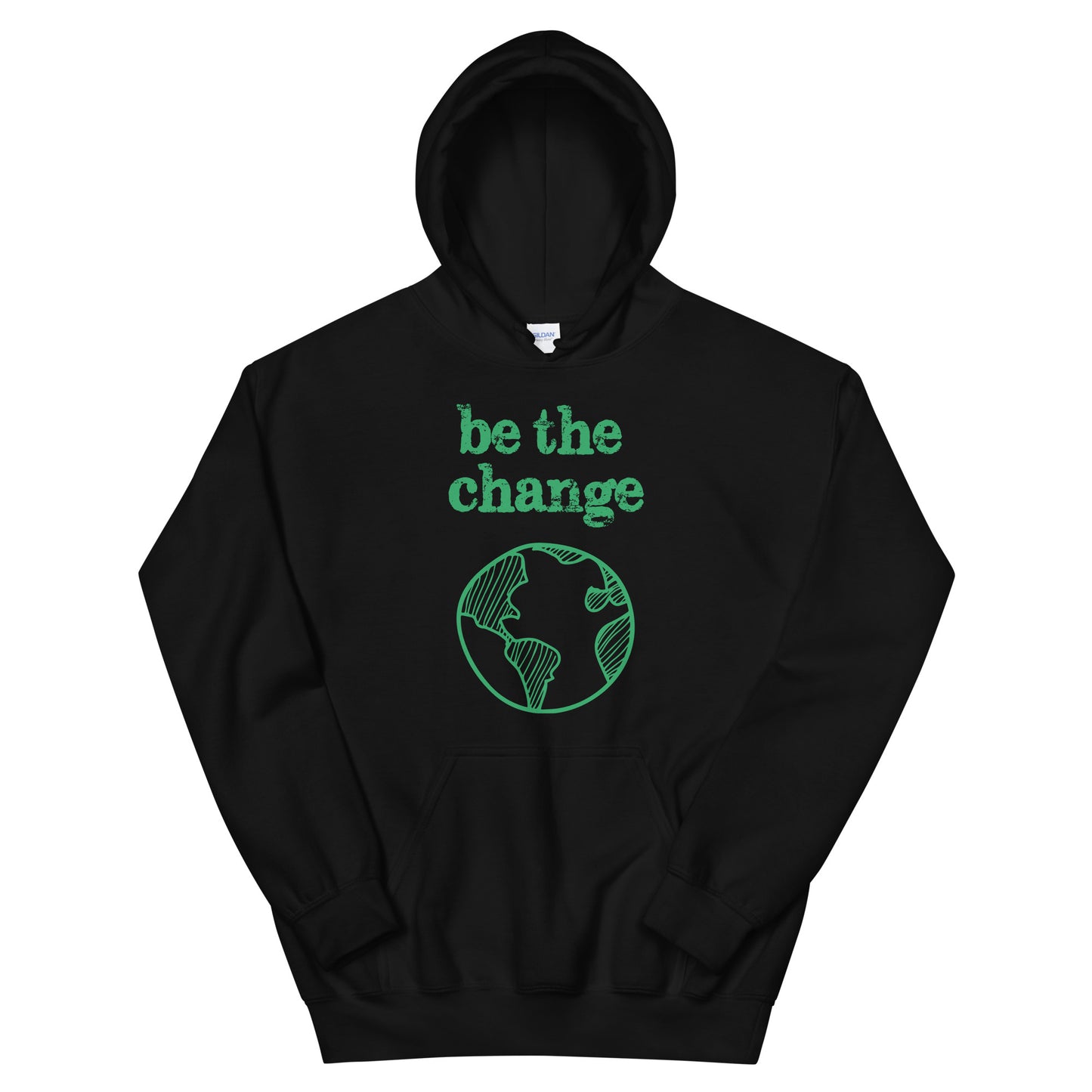 Be The Change Against Climate Change Adult Hoodie