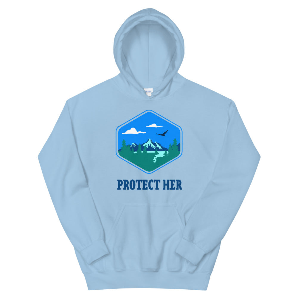Protect Planet Earth Adult Hoodie