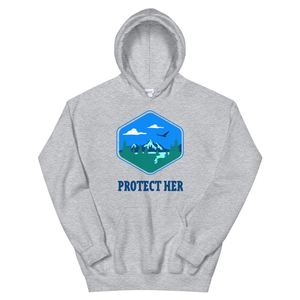 Protect Planet Earth Adult Hoodie