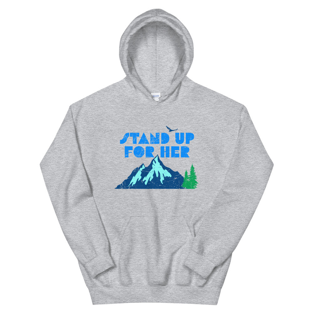 Stand Up For Planet Earth Adult Hoodie