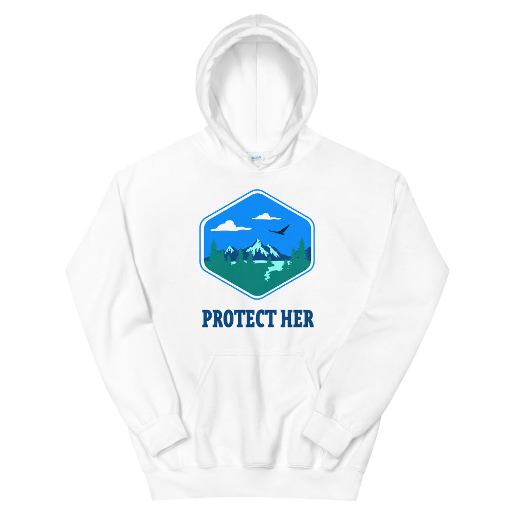 Protect Planet Earth Adult Hoodie