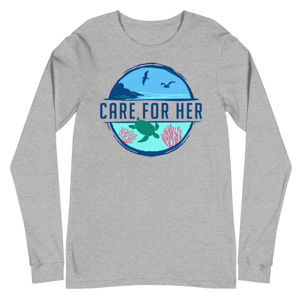 Care for Planet Earth Unisex Long Sleeve Tee