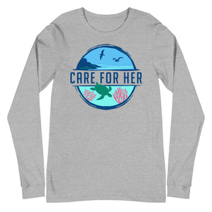 Open image in slideshow, Care for Planet Earth Unisex Long Sleeve Tee
