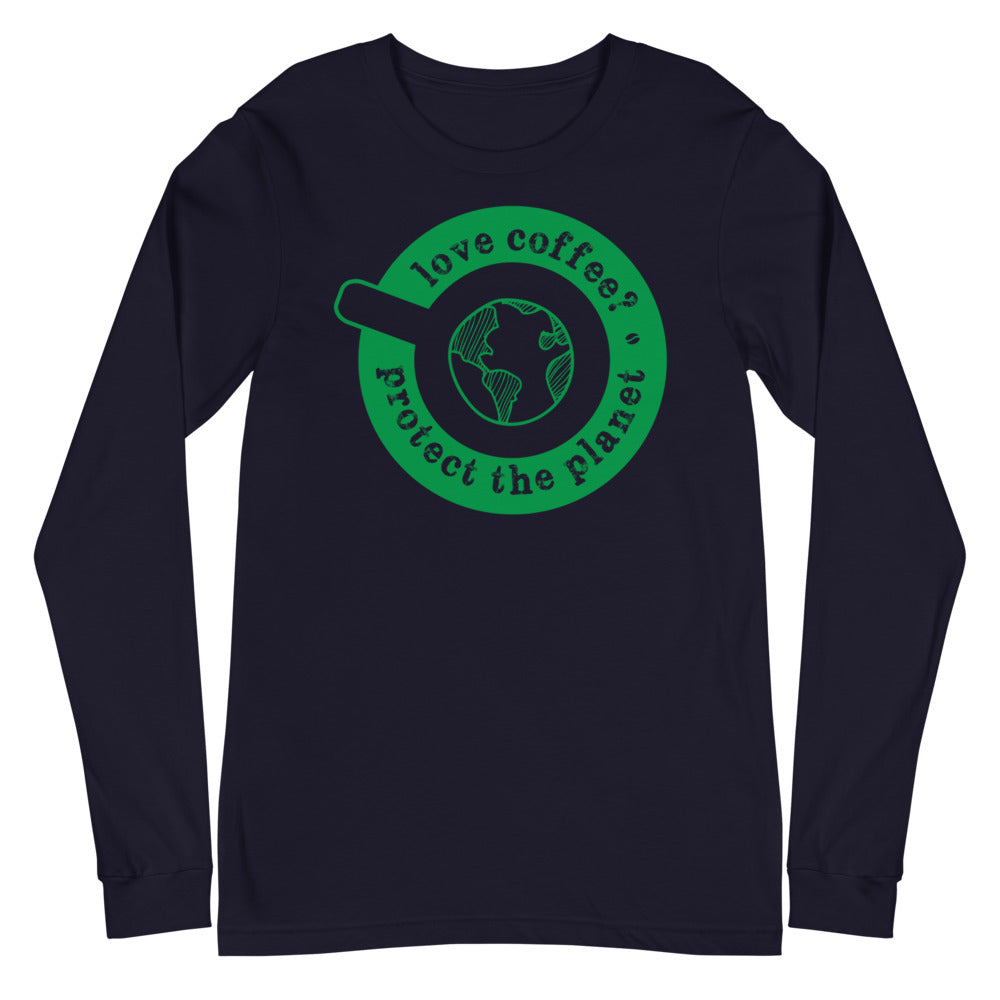 Coffee Lover Unisex Long Sleeve T-Shirt