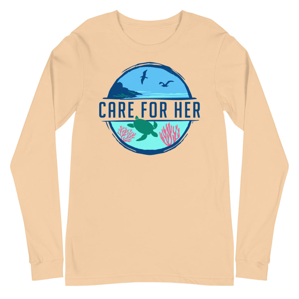 Care for Planet Earth Unisex Long Sleeve Tee