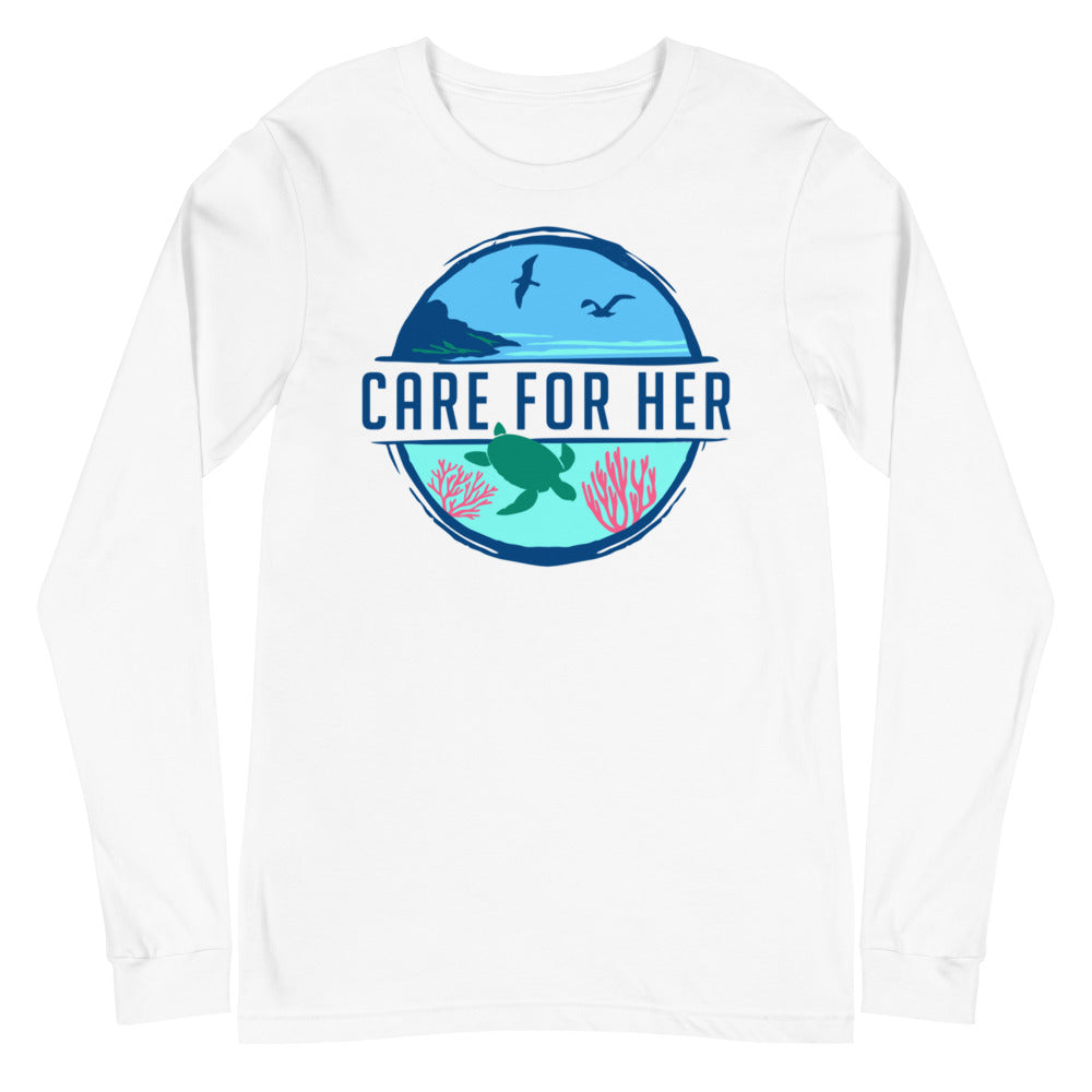Care for Planet Earth Unisex Long Sleeve Tee