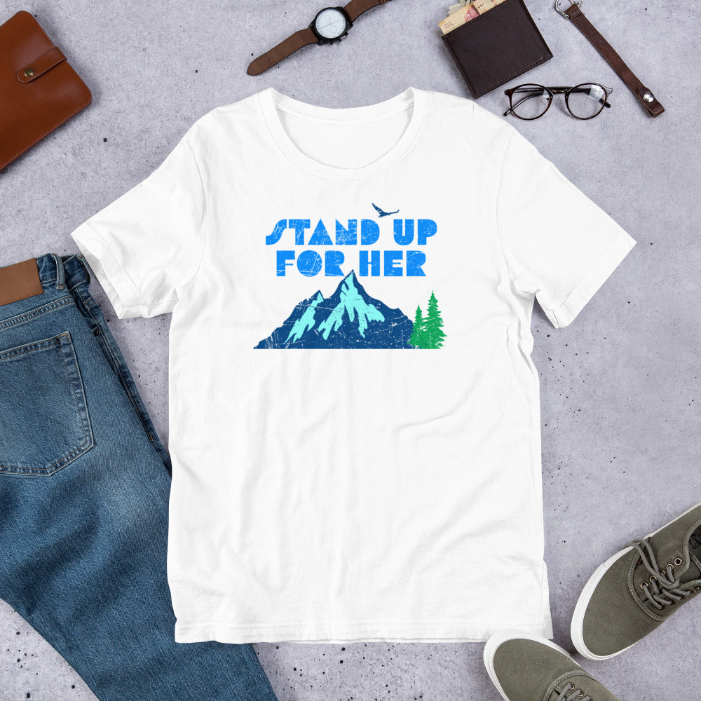 Stand Up For Planet Earth Short-Sleeve Unisex Adult T-Shirt