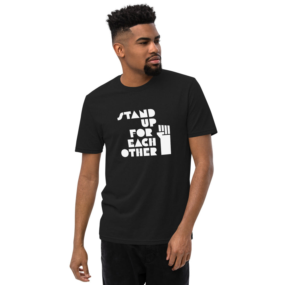 Stand Up For Each Other Unisex Recycled T-Shirt