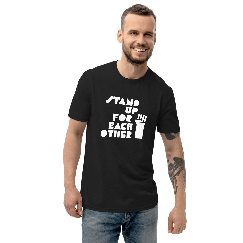 Stand Up For Each Other Unisex Recycled T-Shirt