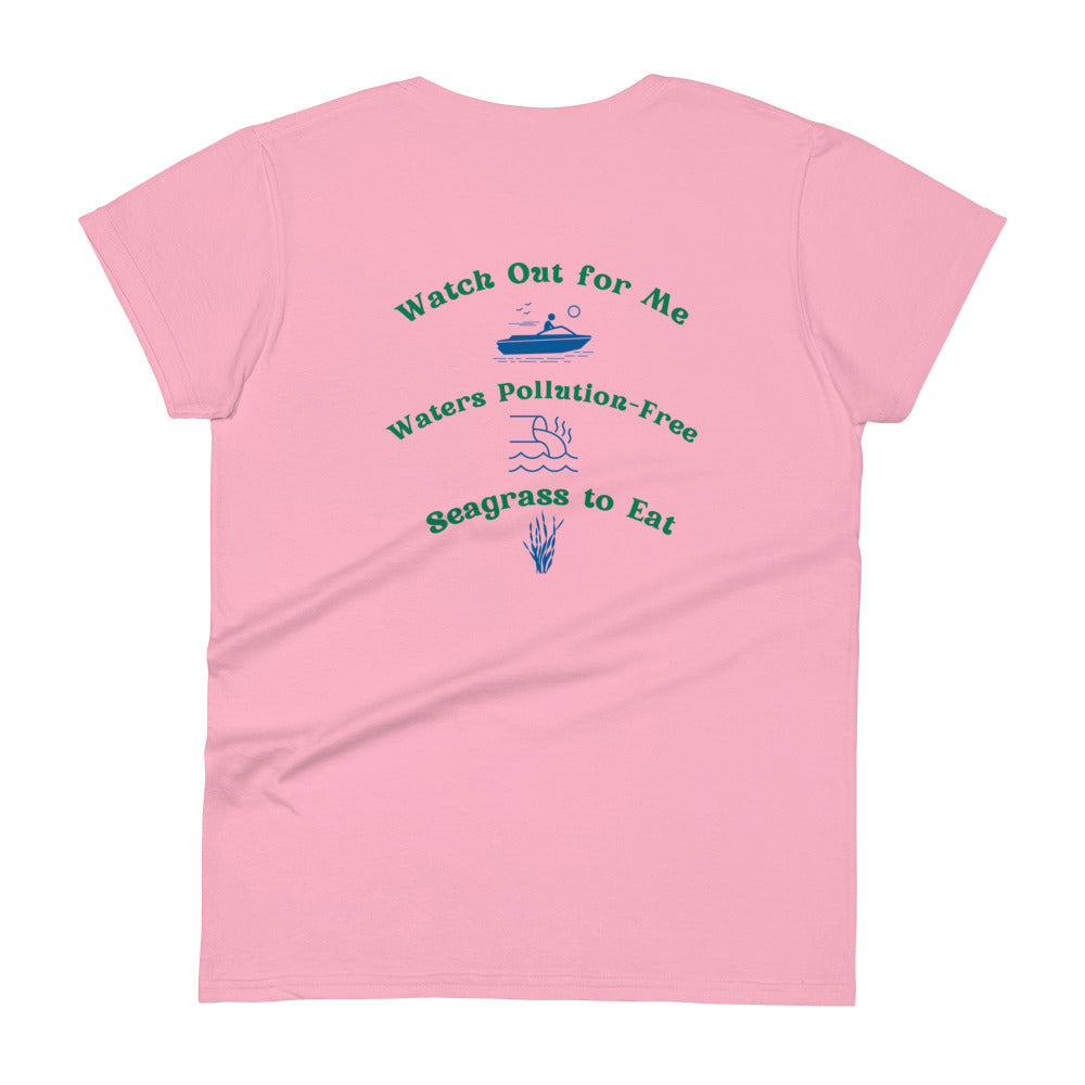 Protect the Manatees Women's Short Sleeve T-Shirt
