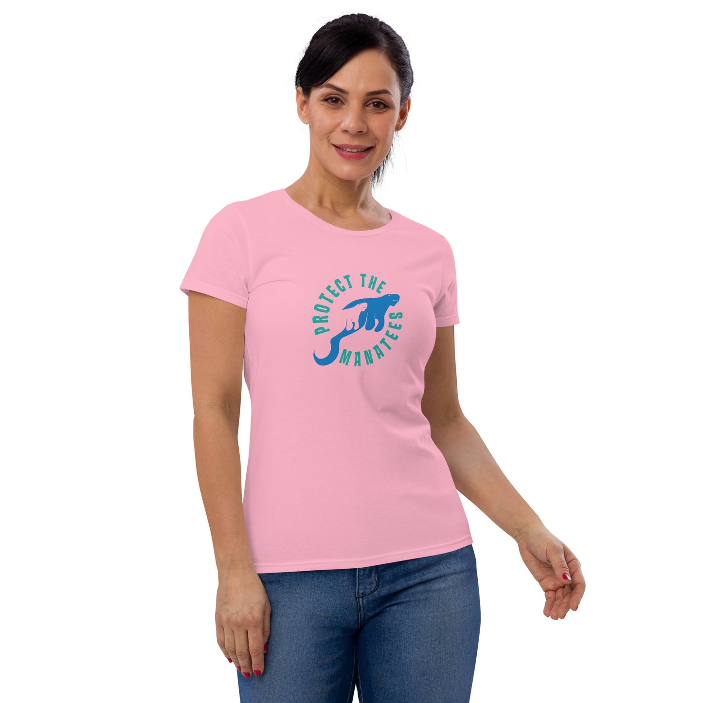 Protect the Manatees Women's Short Sleeve T-Shirt