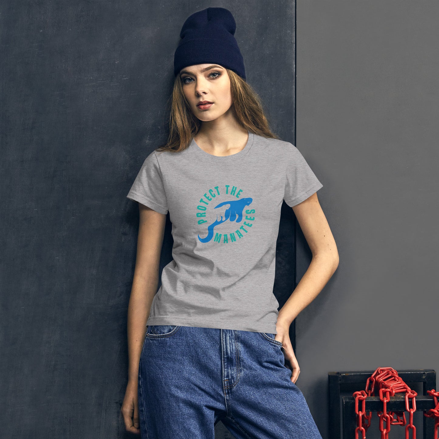 Protect the Manatees Women's Short Sleeve T-Shirt