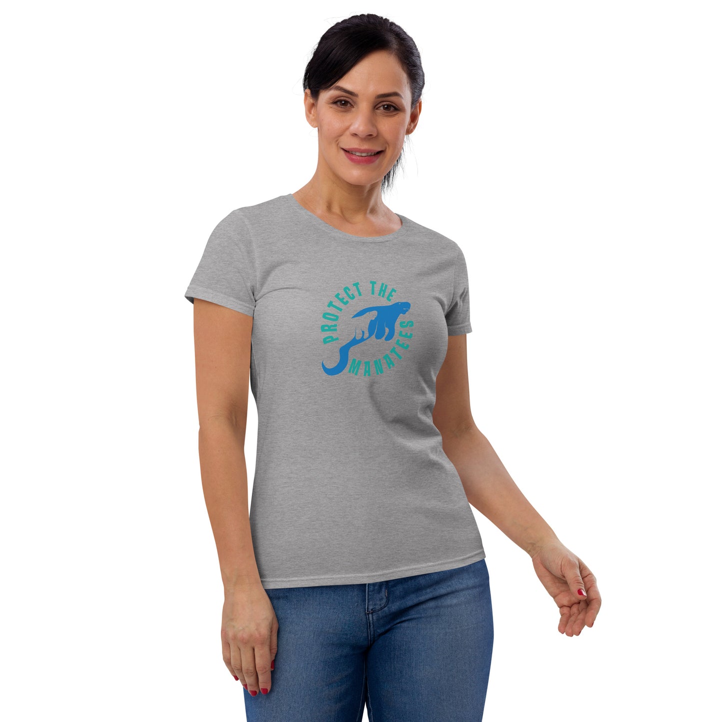 Protect the Manatees Women's Short Sleeve T-Shirt