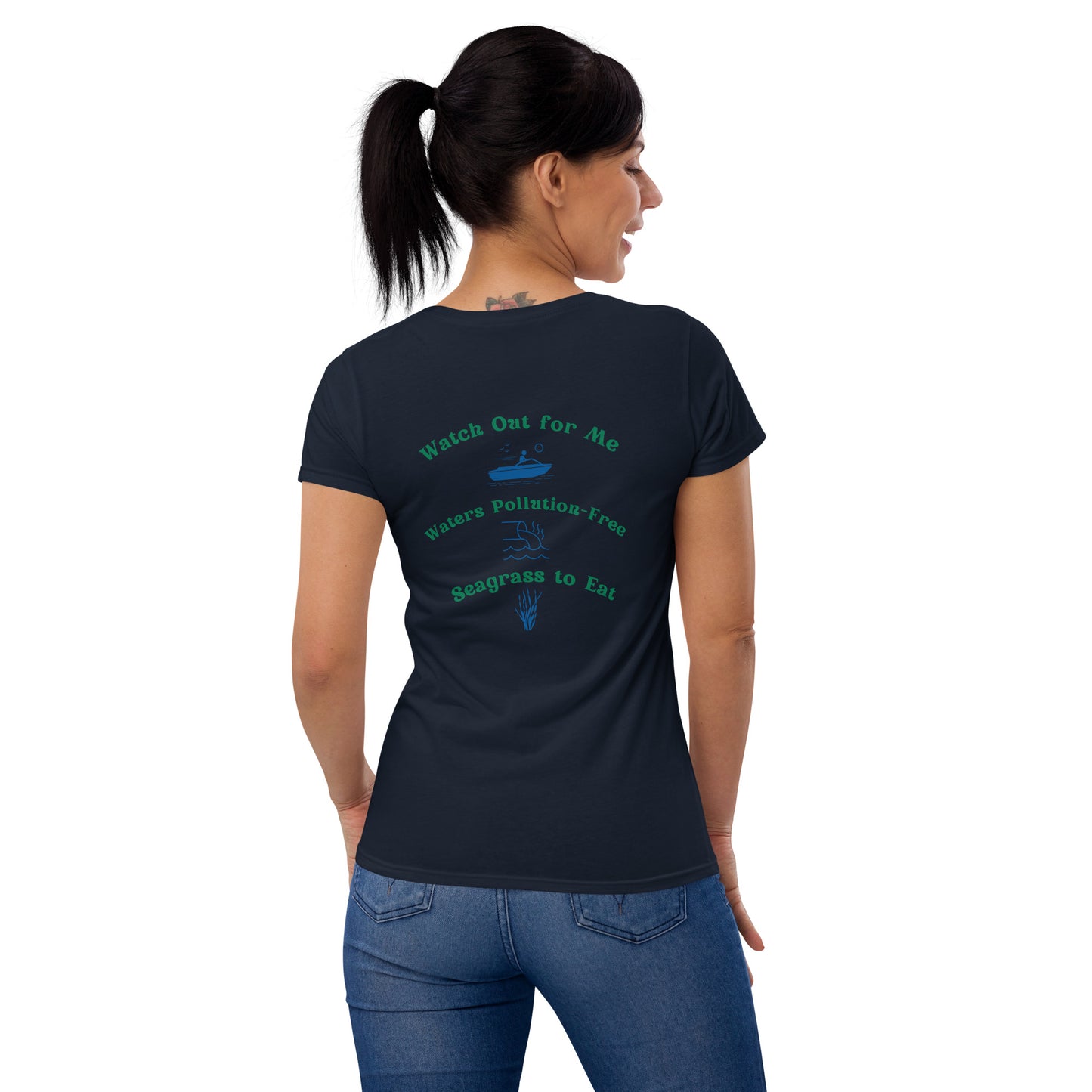 Protect the Manatees Women's Short Sleeve T-Shirt
