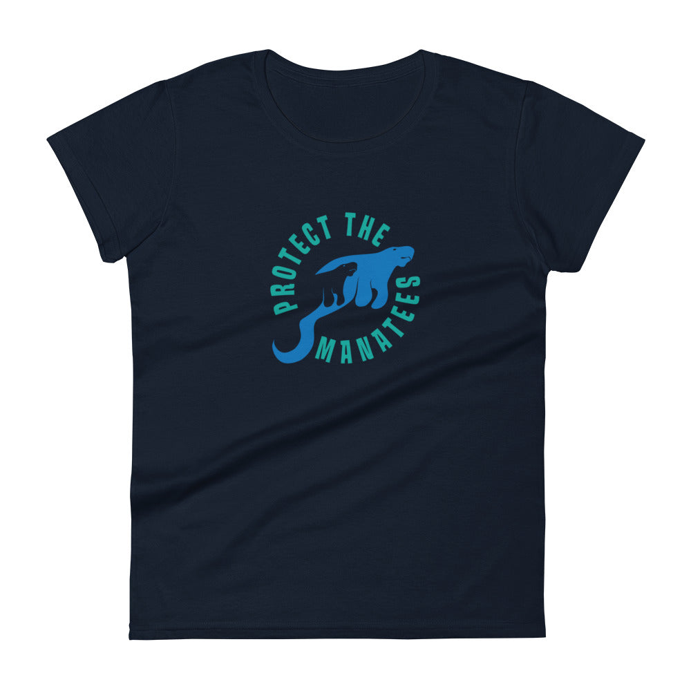 Protect the Manatees Women's Short Sleeve T-Shirt