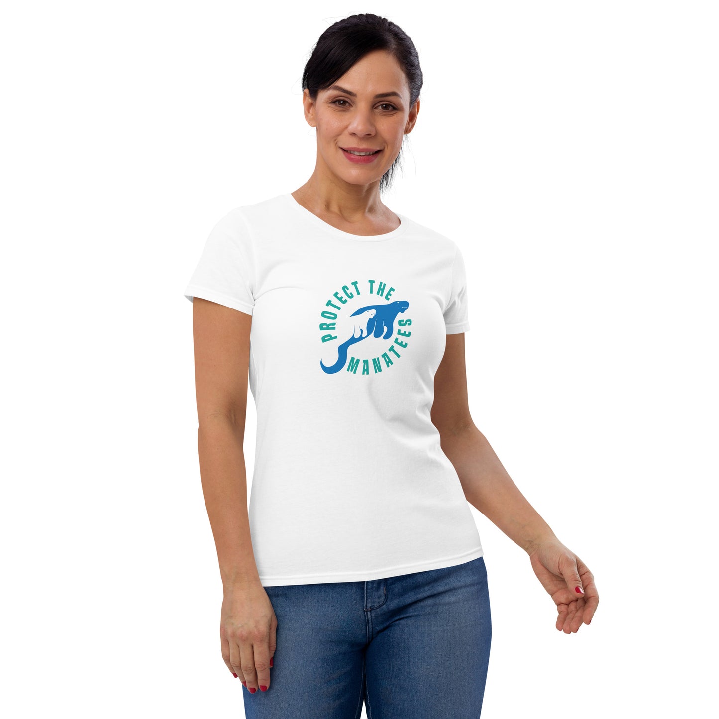 Protect the Manatees Women's Short Sleeve T-Shirt