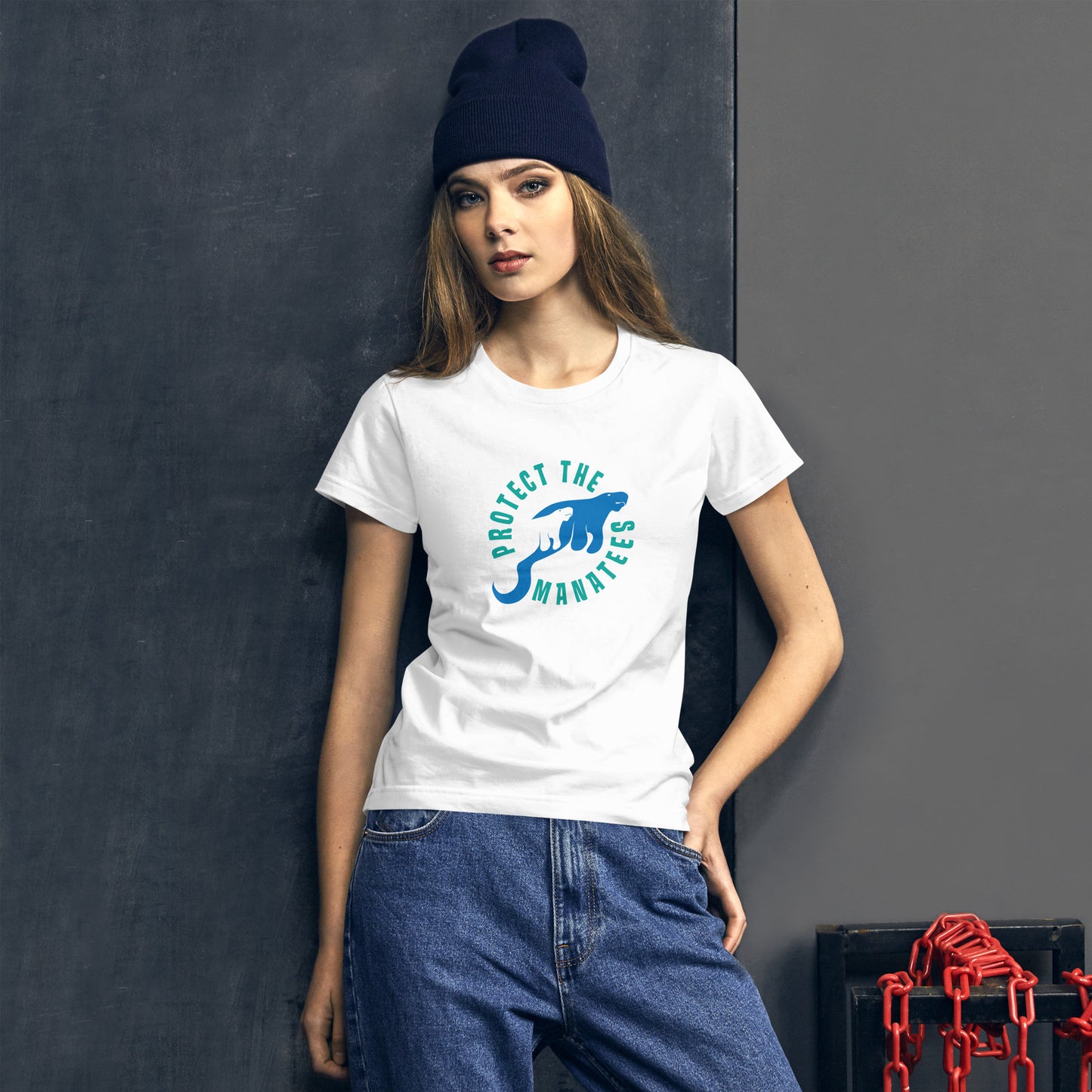 Protect the Manatees Women's Short Sleeve T-Shirt