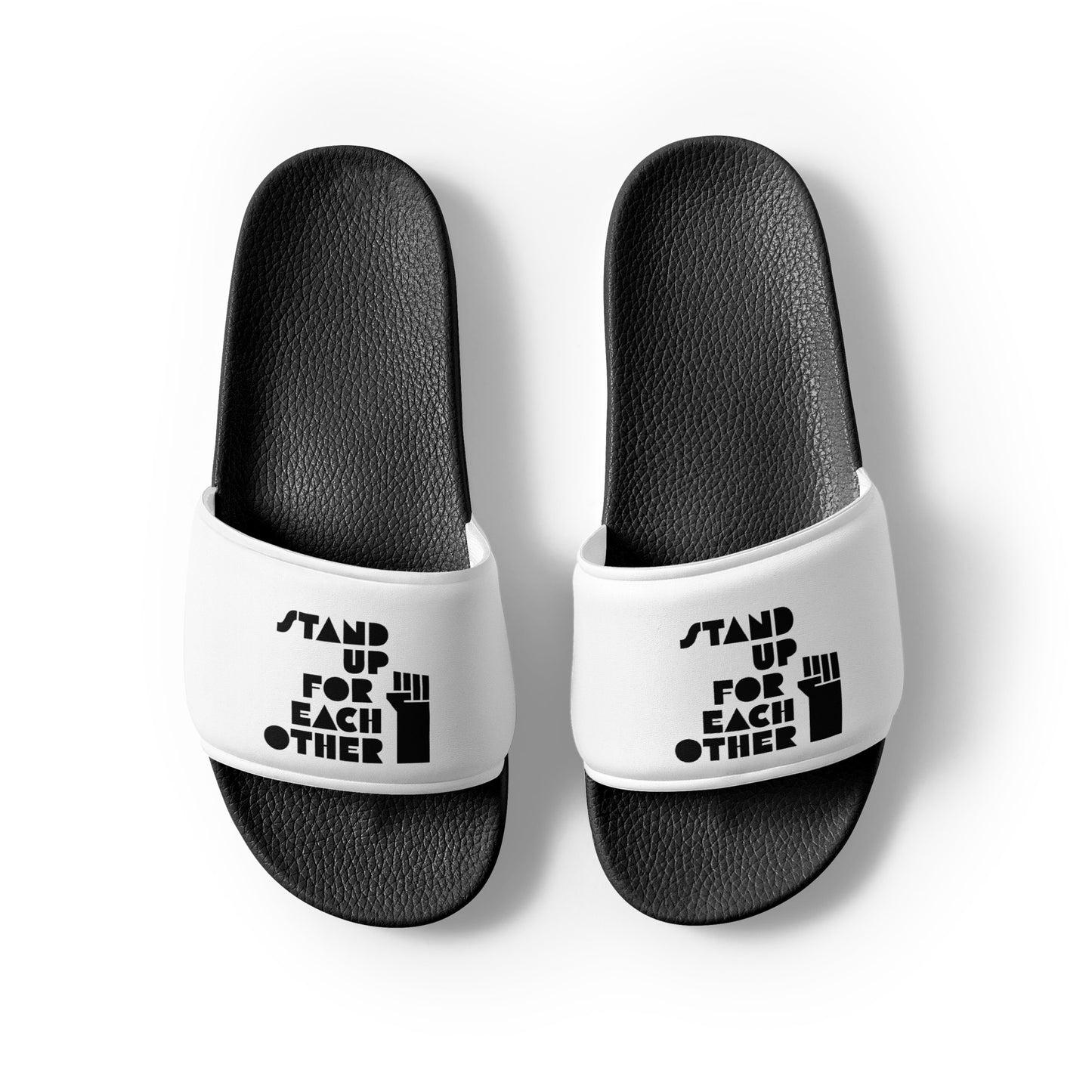 Stand Up For Each Other Women's Slides
