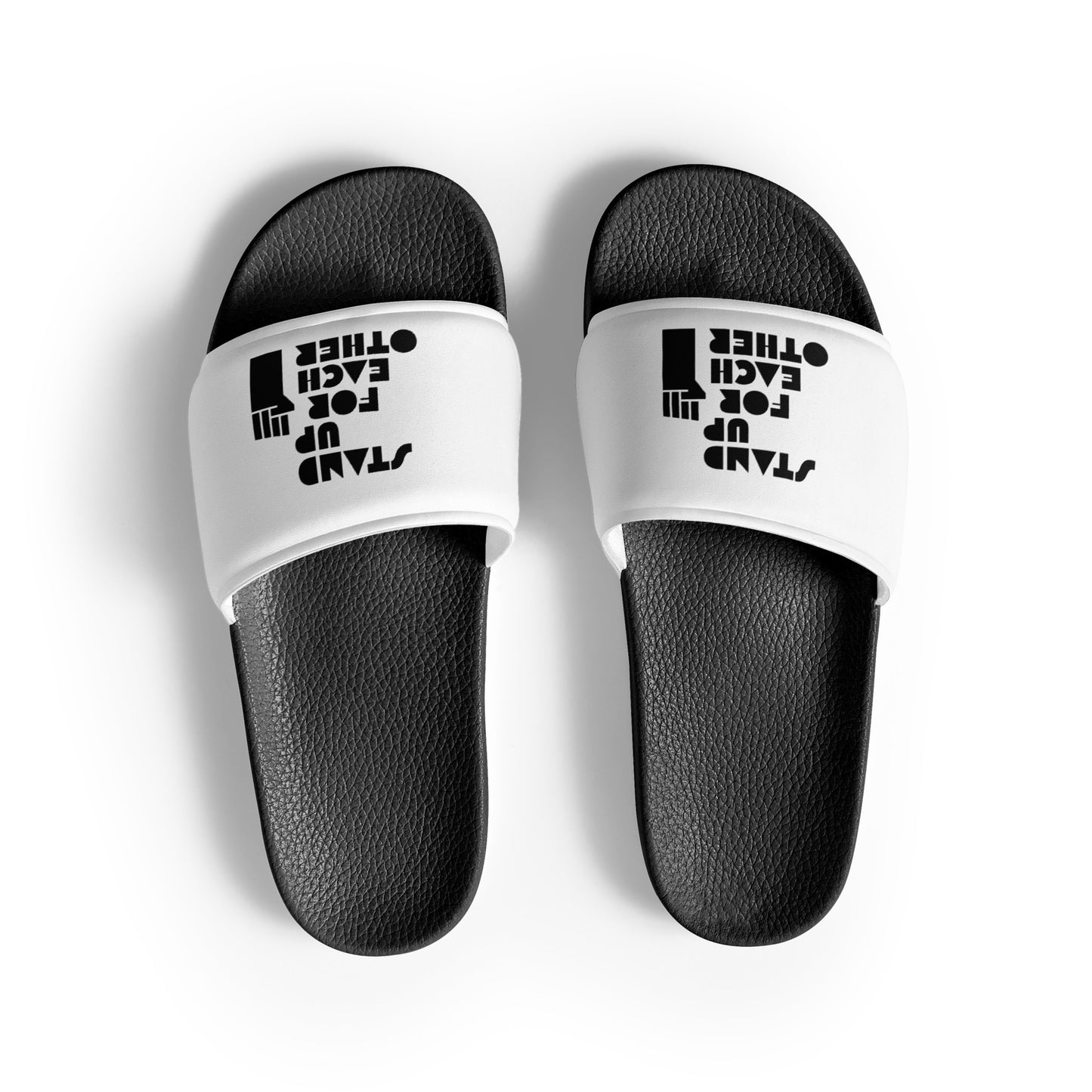 Stand Up For Each Other Women's Slides