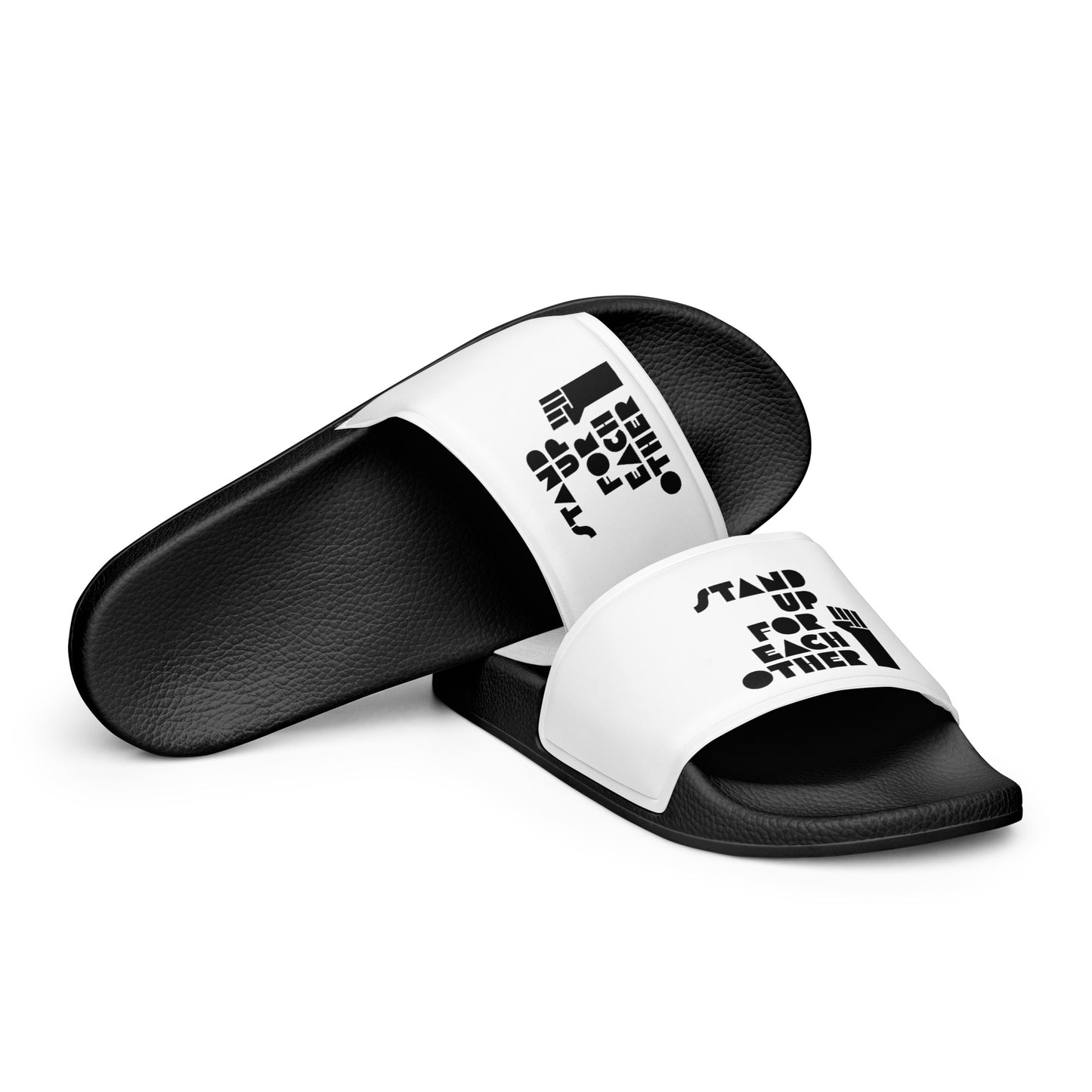 Stand Up For Each Other Women's Slides