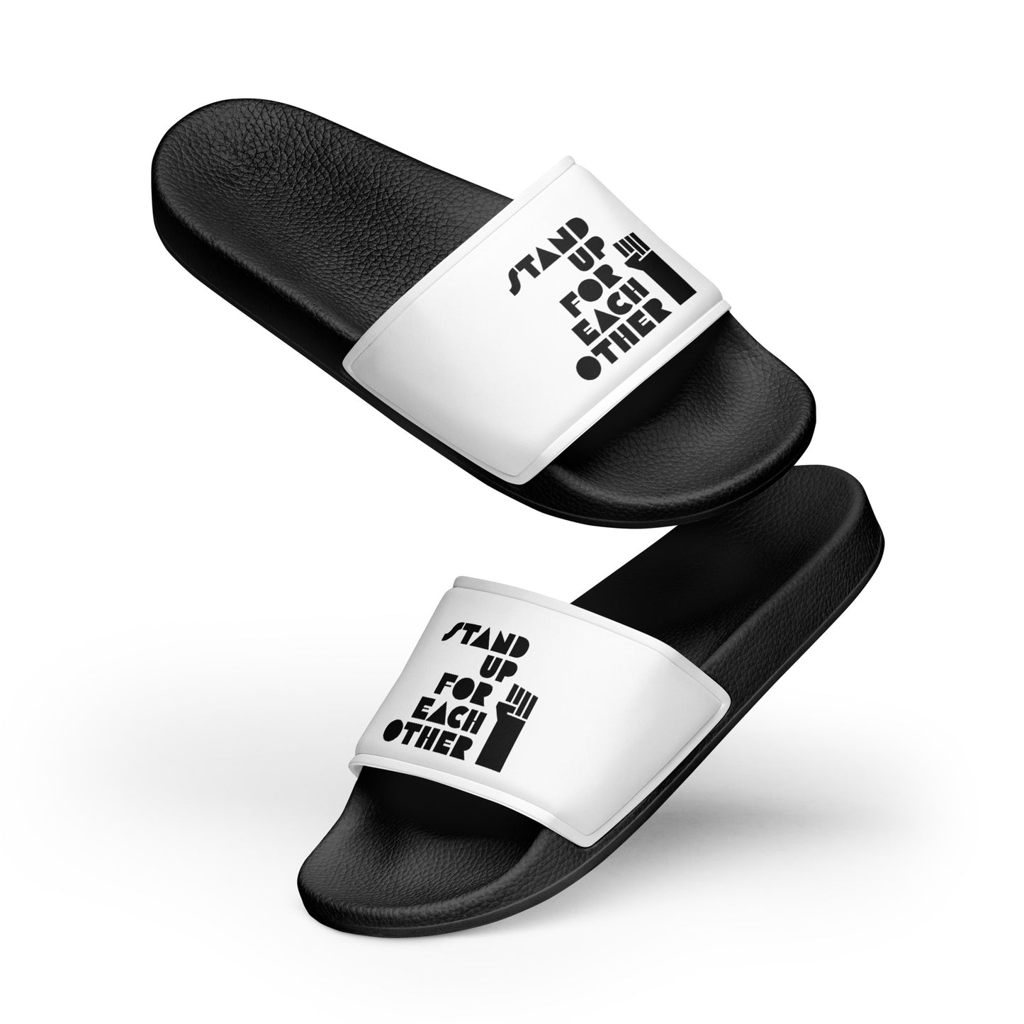 Stand Up For Each Other Women's Slides