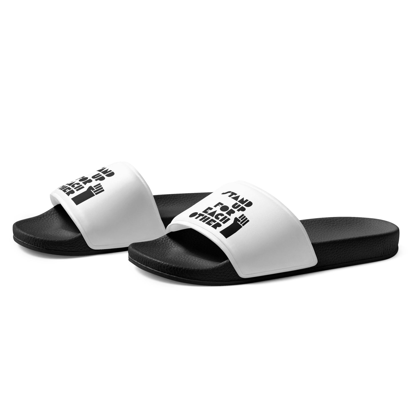 Stand Up For Each Other Women's Slides