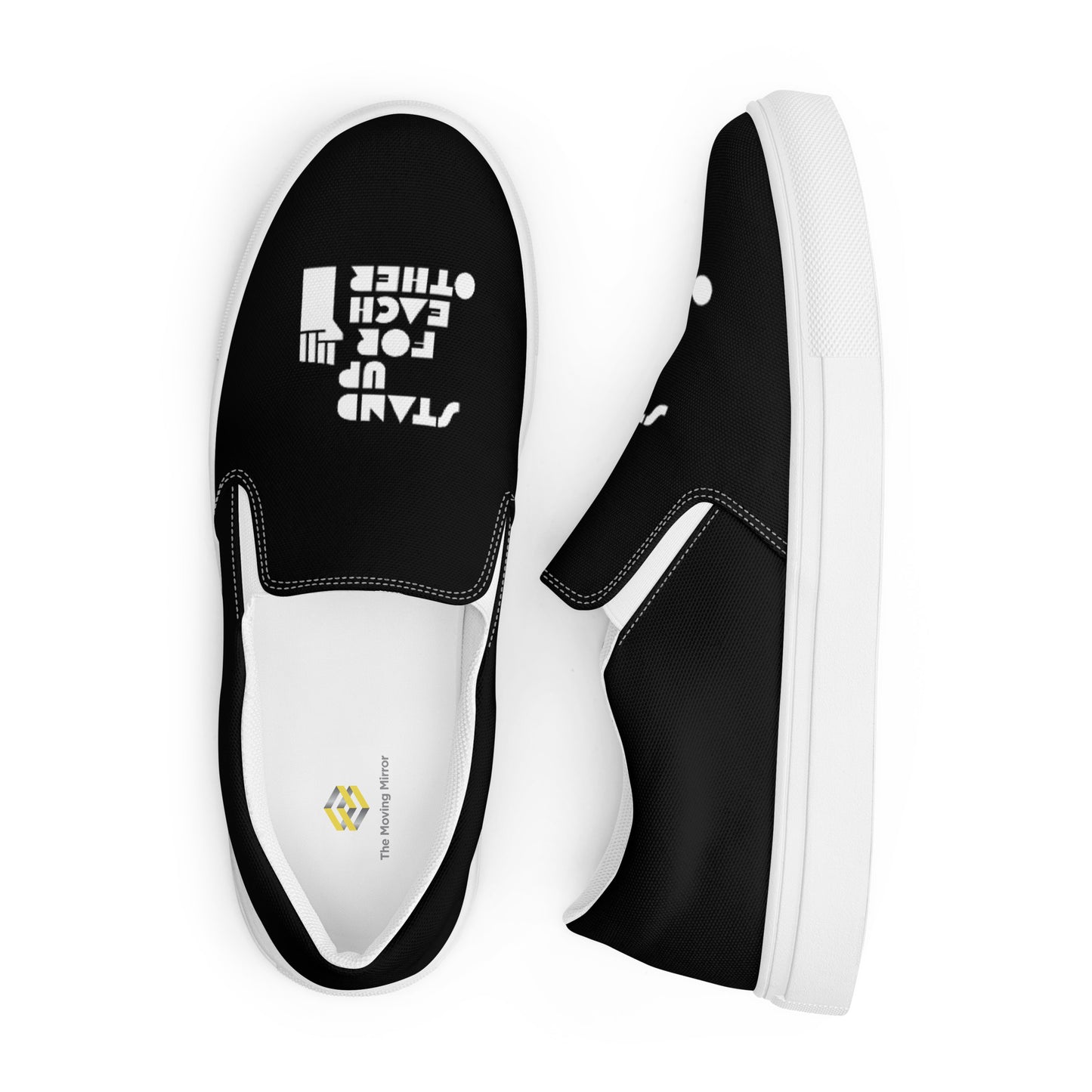 Stand Up For Each Other Women’s Slip-On Canvas Shoes