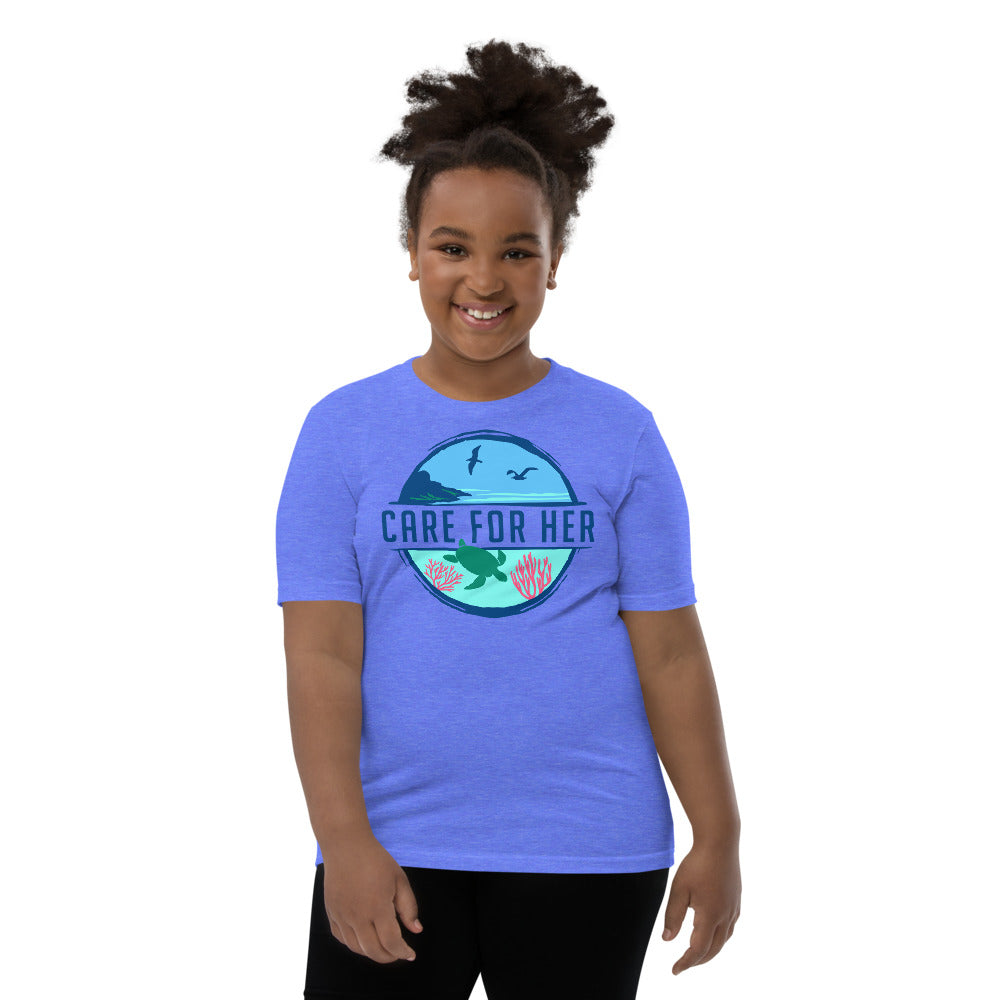 Care for Planet Earth Kids Short Sleeve Tee