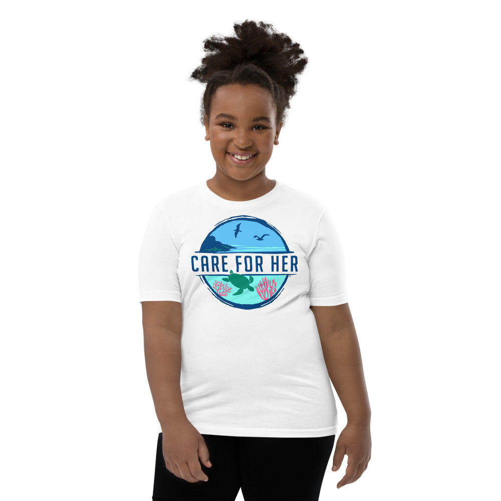 Care for Planet Earth Kids Short Sleeve Tee