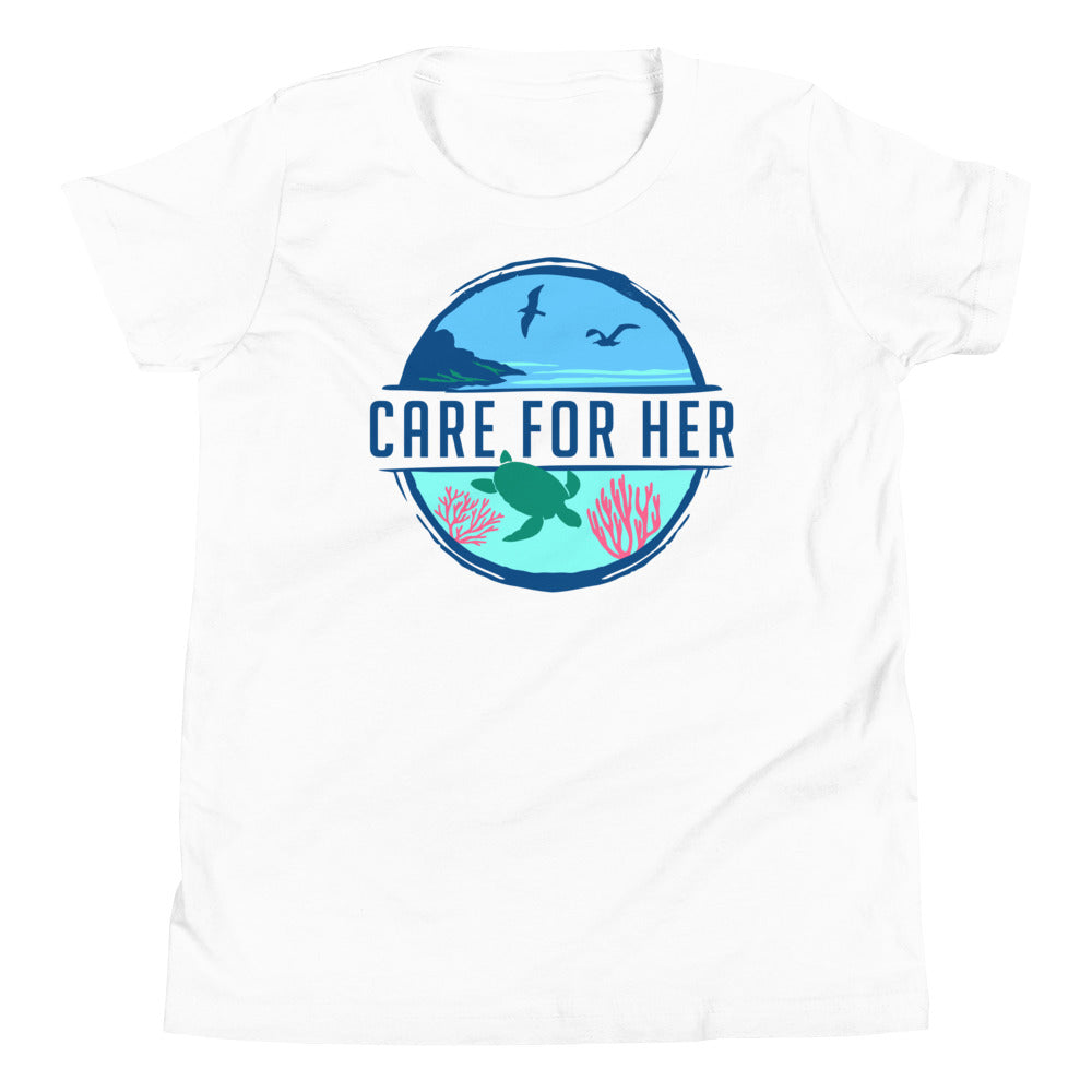 Care for Planet Earth Kids Short Sleeve Tee