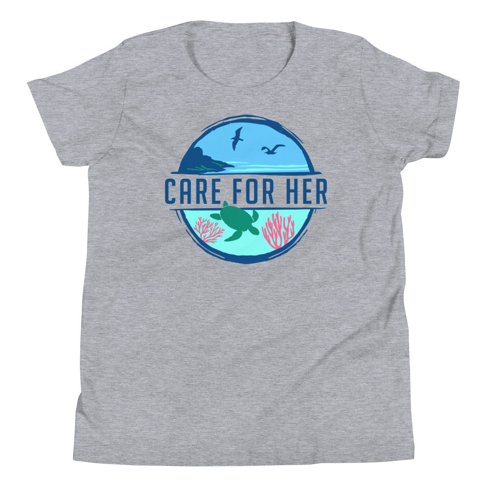Care for Planet Earth Kids Short Sleeve Tee